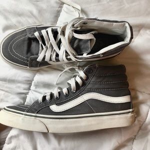 Grey High Top Vans